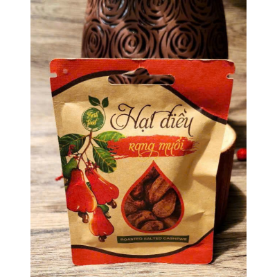 Hạt điều rang muối vỏ lụa 30G Hạt điều rang muối vỏ lụa 30G